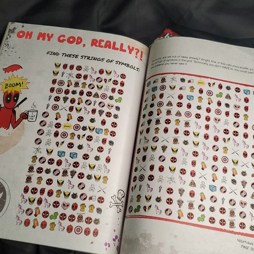 Deadpool‎ & Wolverine Coloring and Activity Book Set